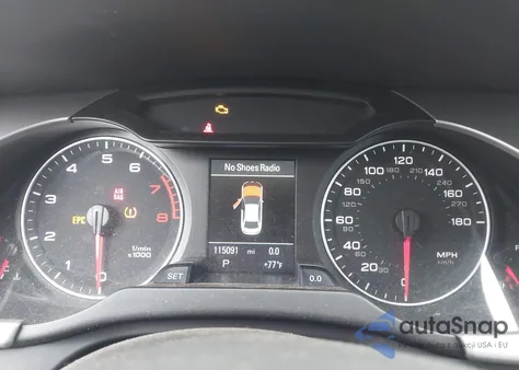 2011 Audi A4 Premium Plus z USA, uszkodzony, nr VIN WAUFFAFL0BN033938